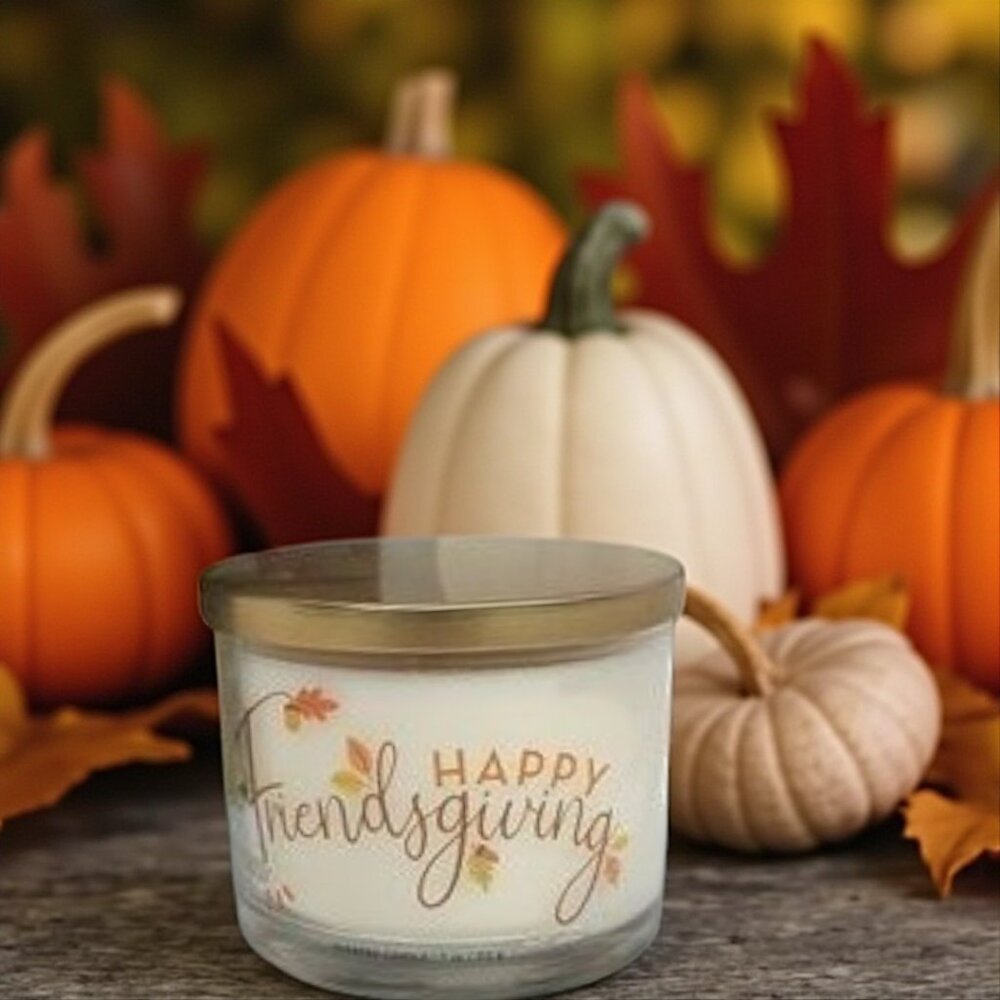 Chesapeake Bay "Happy Friendsgiving" 3-Wick Scented Candle